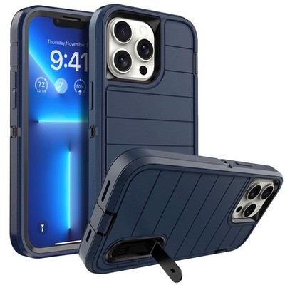 For iPhone 12 Pro Max Case [Kickstand] Rugged Heavy Duty Protective iPhone Case