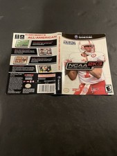 ncaa football 2003 gamecube Artwork insert only