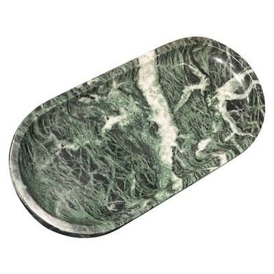Marble Tray for Kitchen Counter,Stone Tray for Bathroom Countertop,Dresser Va...