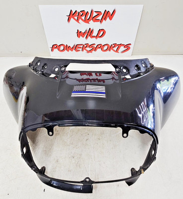 2000 HONDA VALKYRIE INTERSTATE OEM Batwing Front Fairing Headlight Cowl Black