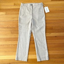 Acne Studios New Grey Wool Classic Chic City Officecore Work Trousers 40 8