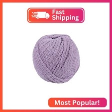 Craft County 50m Cotton Rope 1mm, 2mm, 3mm, 4mm, and 5mm Diameter Options 20