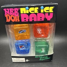 BRAND NEW 4 Pack SEALED Needoh Nice Ice Baby Bundle Mini Nice Cubes Sodas