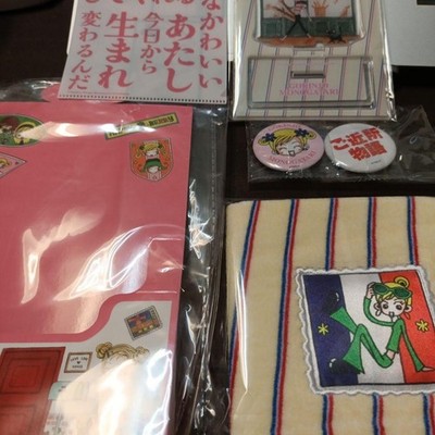 3coins Neighborhood Story Ai Yazawa Collab Box Set Badge Towel Stand Folders