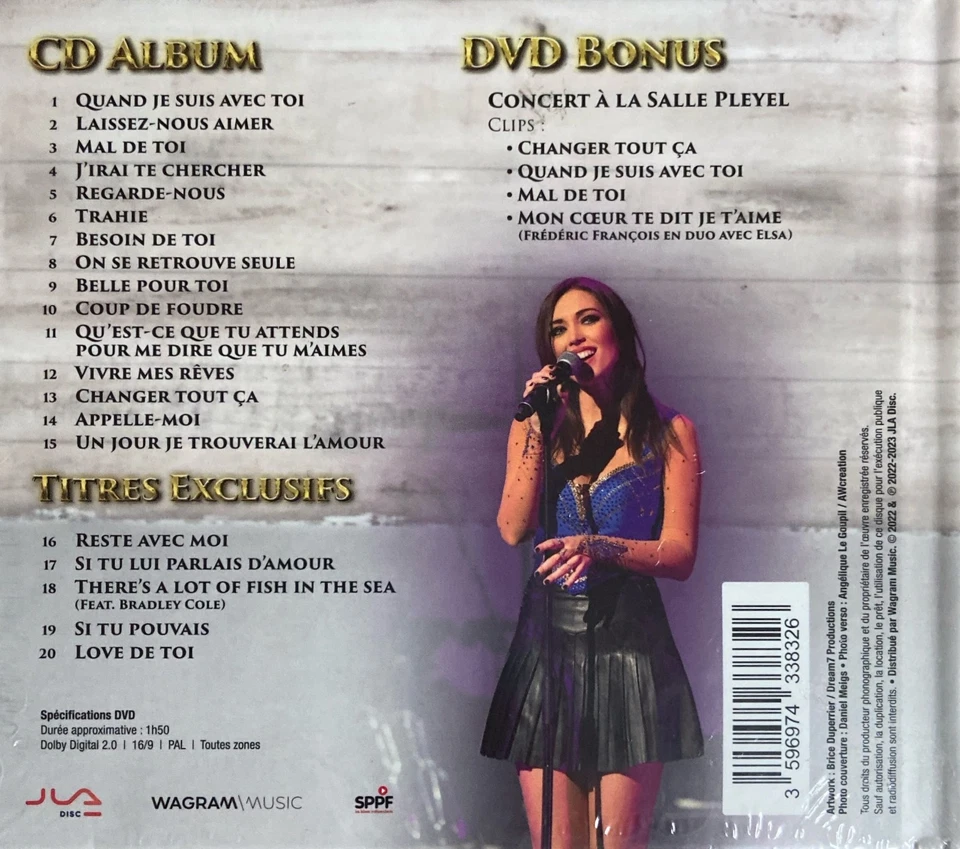 CD ALBUM DIGIBOOK + DVD LIVE ELSA ESNOULT 6 EDITION COLLECTOR NEUF SOUS BLISTER - Photo 2/2
