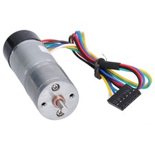DC Geared Motor With Encoder Speed Measuring Signal Feedback Smart Car Dedicated
