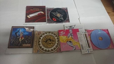 S06707 Aerosmith [Honkin' on Bobo] [Just Push Play] [Nine Lives] 3-CD Album Set