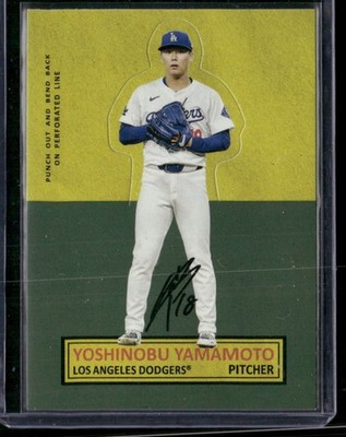 2025 Topps Archives Yoshinobu Yamamoto #64SU-14 1964 Stand Ups Dodgers