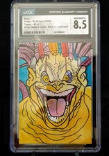 2025 Topps Finest Marvel X-Men ’97 Mojo Sketch Artist Auto 1/1 Rich Hennemann