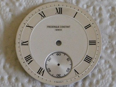 Zifferblatt Taschenuhr Frédérique Constant neu aus Lager swiss made Durchmesser 40