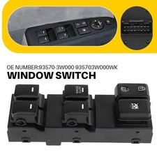 Front Driver Side Master Power Window Switch For 2011-16 Kia Sportage Direct Fit