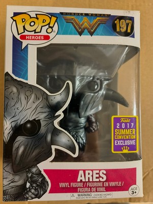 FUNKO - WONDER WOMAN #197 - ARES - 2017 SUMMER Convention Exclusive NEU RAR