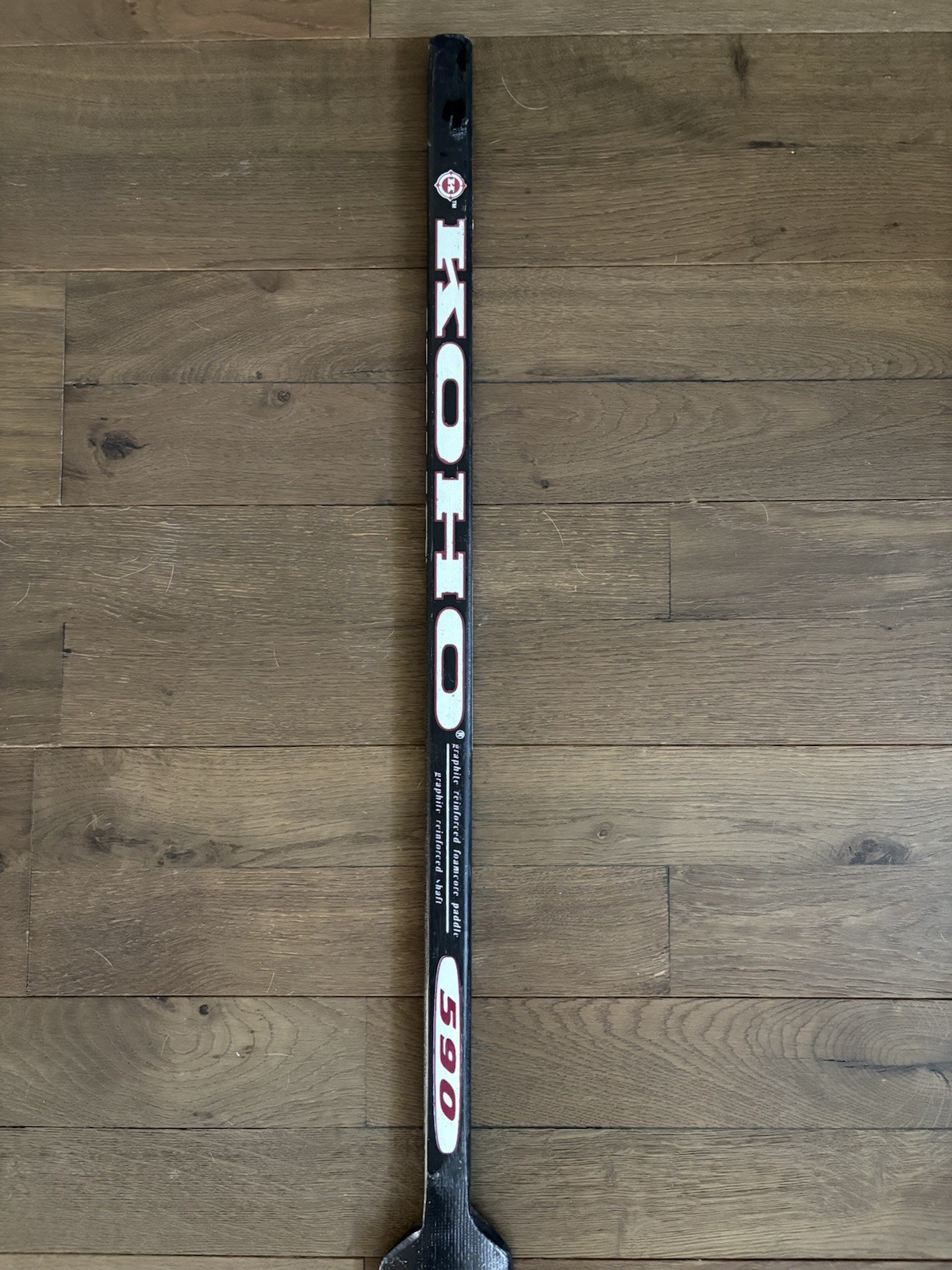 David Abeshire Autographed Signed Hockey Goalie Stick. NHL Colorado Avalanche.