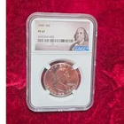 1960 Proof Franklin Half Dollar 50C Silver NGC PF67 Cert 6563326-020