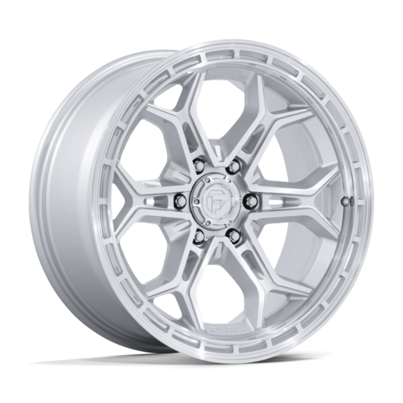 Silver 20in Rims 4 Fuel Offroad Heathen FC896 20 Inch Silver Machined Wheels 6x5.5 Lug ...