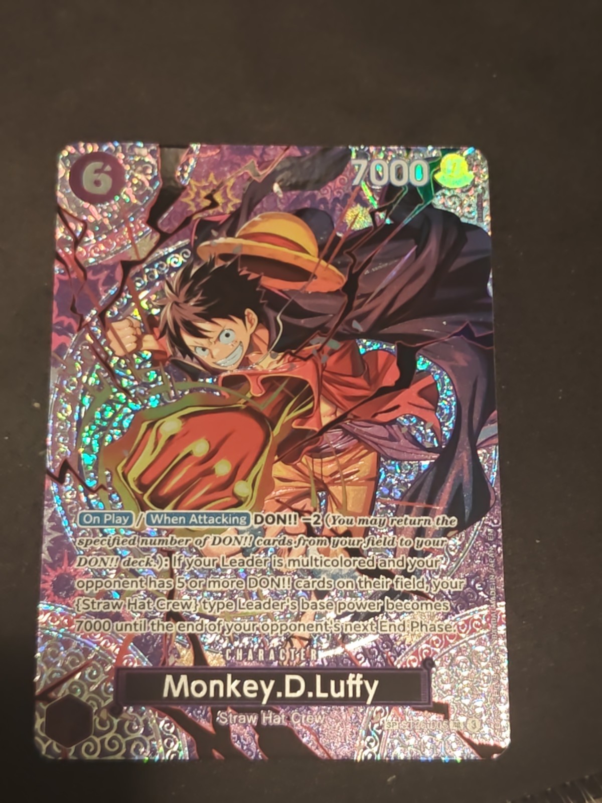 Monkey.D.Luffy (SP) ST26-005 Adventure on Kami's Island Foil