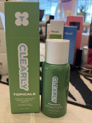 Clearly Topicals Acne Clarifying And Calming Mist. 3.4 Fl Oz Exp 6/27 NIB!