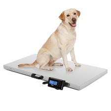 Heavy Duty 1100 lbs Digital Scale, Stainless Steel Platform with LCD Display New