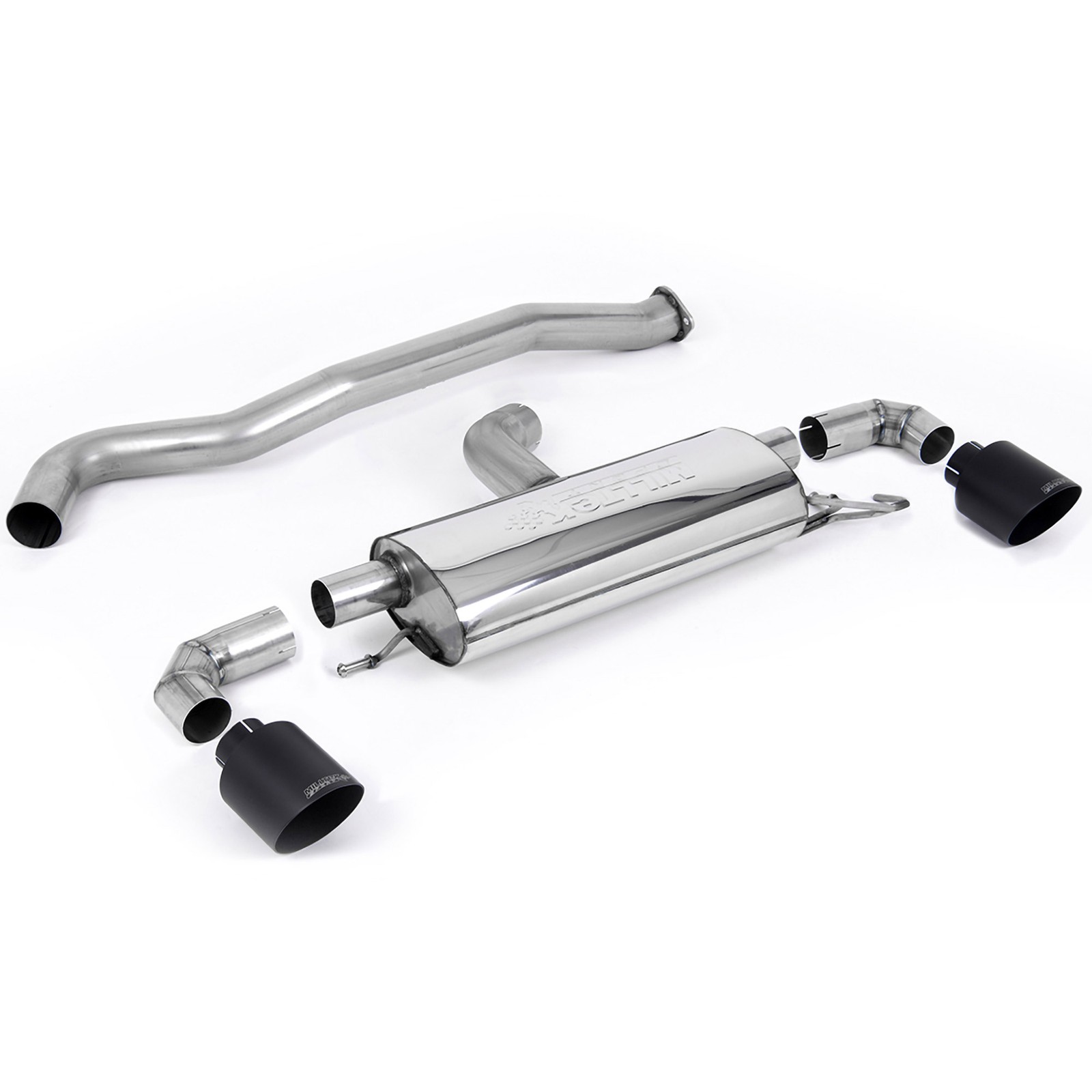 Milltek Non-Res 3'' GPF Back Exhaust System Fits Toyota Yaris GR 1.6 (SSXTY128)