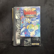 Authentic Darkstalkers Sony PlayStation/PS1 Capcom Long Box READ DESCRIPTION