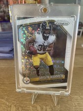 2025 Panini Prizm #293 Jaylen Warren White Disco