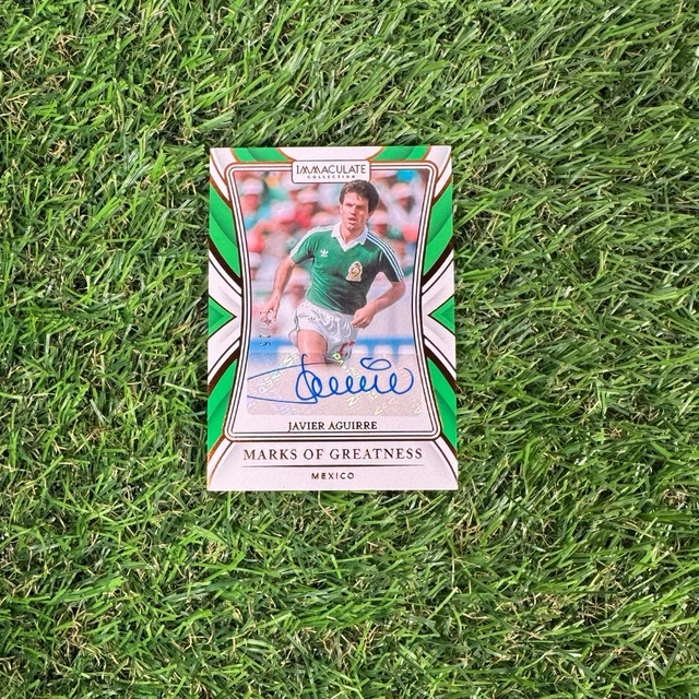 Javier Aguirre /25 Auto - Panini Immaculate Mexico