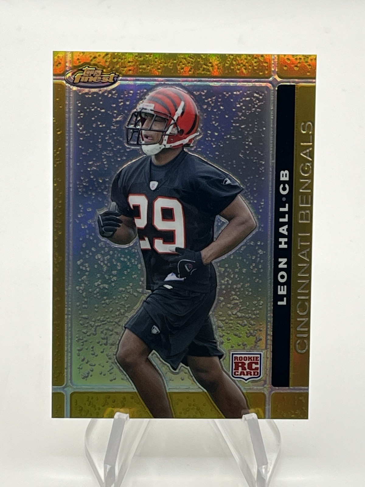 Leon Hall Finest #145 Gold Refractor