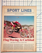 1980 Cycle Guide Magazine Page Carlsbad Usgp Motocross Marty Moates Ephemera 1980 Cycle Guide Magazine Page Carlsbad Usgp Motocross Marty Moates Ephemera