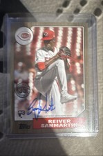 2022 Topps Update Series - 1987 Topps Baseball Autographs Reiver Sanmartin...