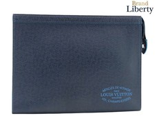LOUIS VUITTON Taiga Pochette Voyage MM Second Bag Handbag Clutch Pouch M30397
