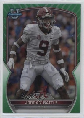 2022 Bowman U Chrome Green Refractor 47/99 Jordan Battle #27 pe8