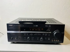 Yamaha RX-V657 AV Receiver Amplifier Home Theater Dolby w/ Remote Bundle