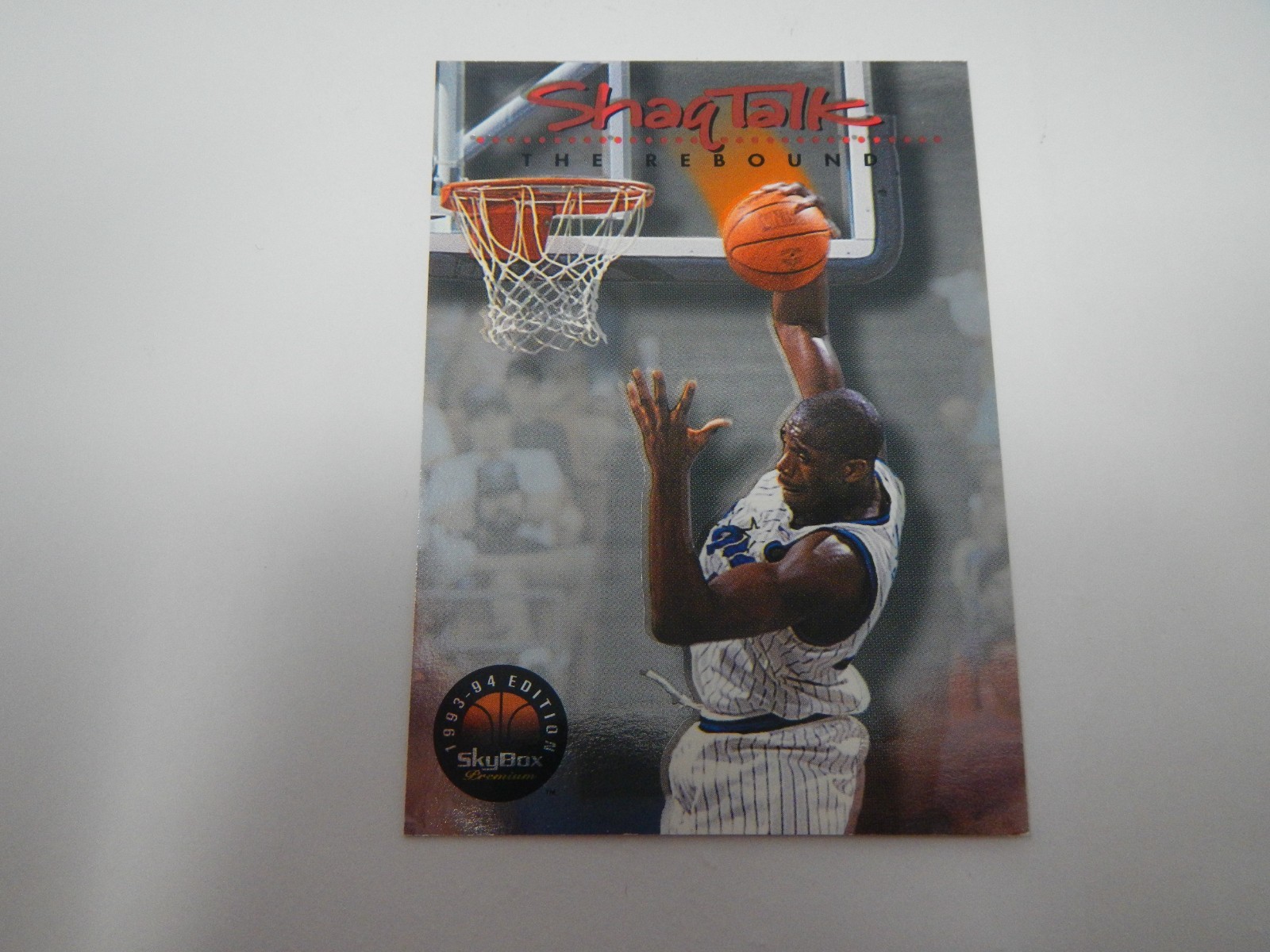 1993-94 Skybox Premium Shaq Talk Basketball Shaquille O'Neal #1