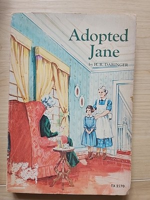 Adopted Jane by H.R. Daringer (1972, paperback) Scholastic rare