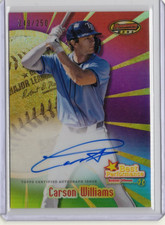 2025 Bowman's Best Carson Williams Performance Auto 249/250 Rays