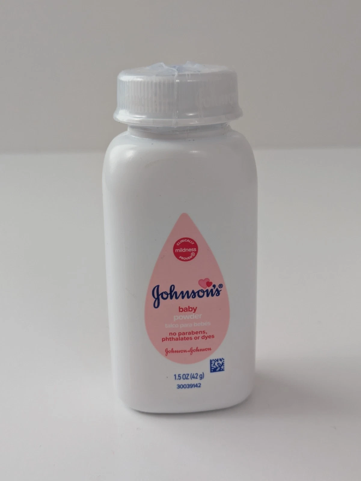 Johnson’s Baby Powder Original Talc Pink Label 1.5oz Travel Size New Sealed