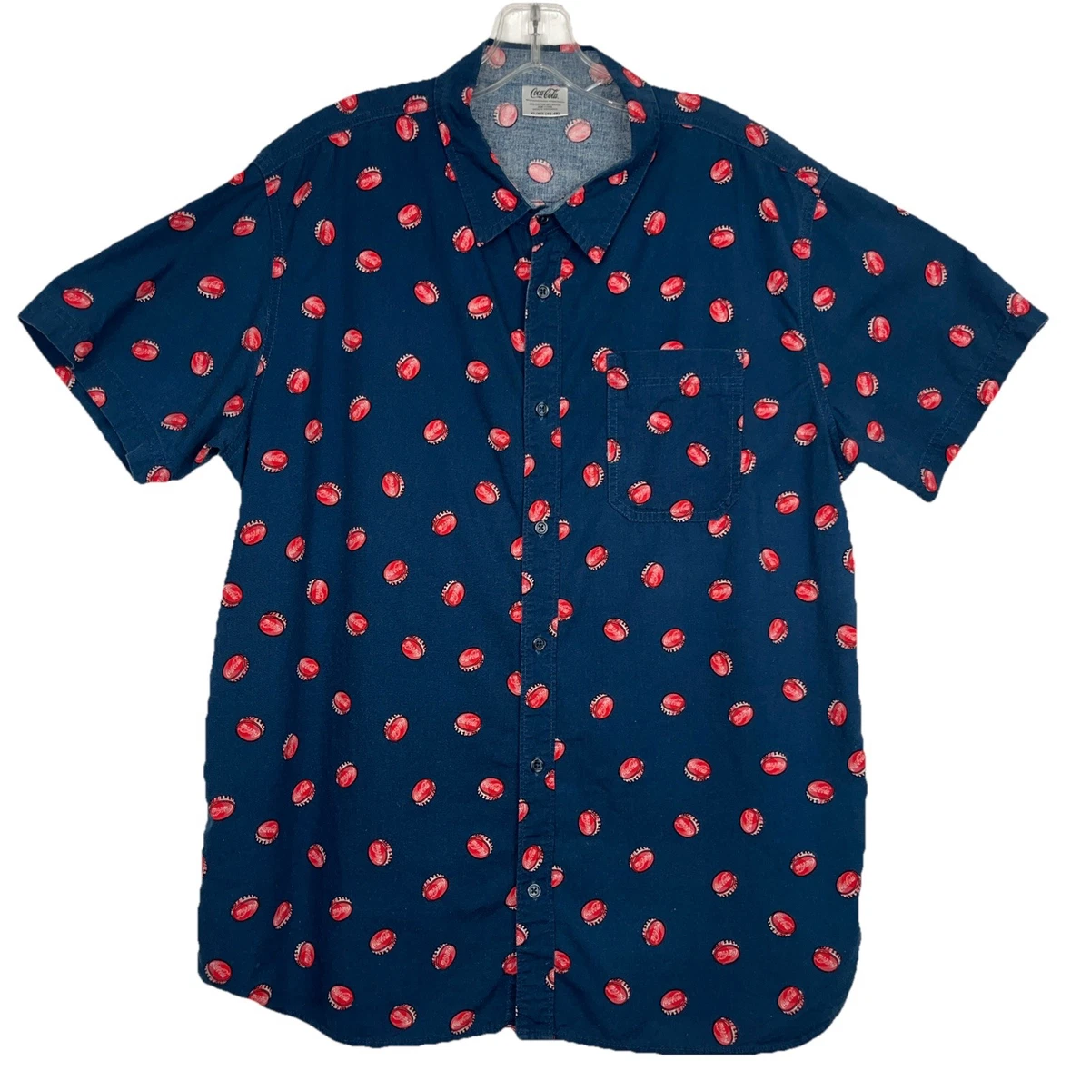 Coca-Cola Blue Size XL Shirts for Men for sale | eBay