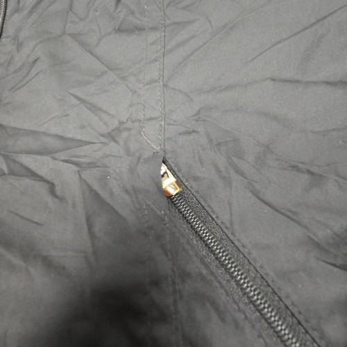 Vtg Nike Jacket womens MEDIUM Black storm Long Sleeve Zip windbreaker Size M - Picture 5 of 11