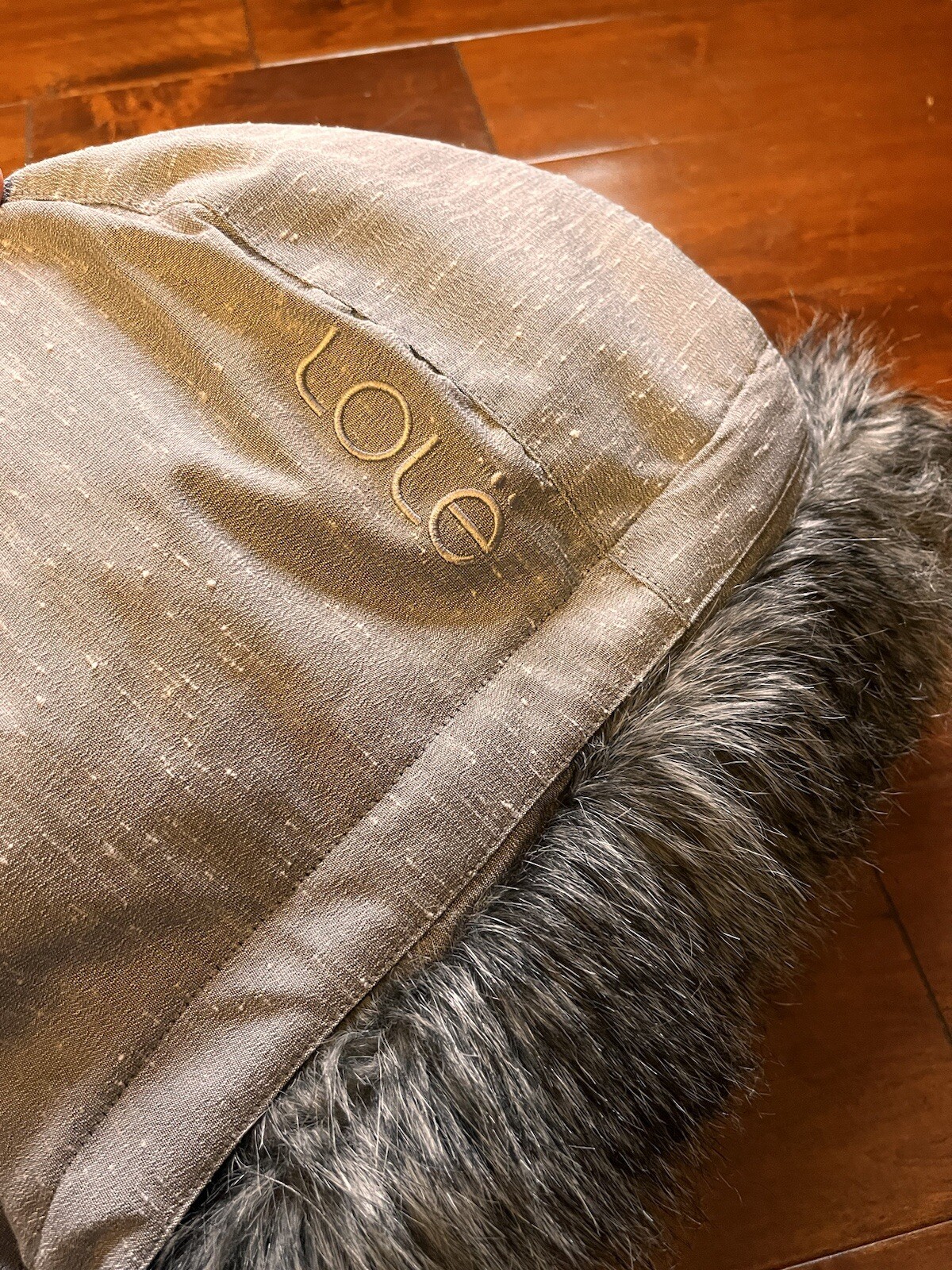 Lole Shine Meteor REVERSIBLE Black/Gray PrimaLoft Insulated Hood Winter Jacket S