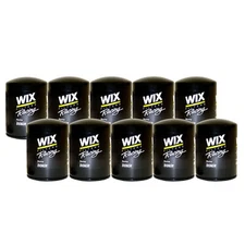 Wix Racing Set of 10 Engine Oil Filters Spin-On For AM General Hummer Chevy GMC