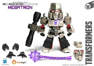 Kids Logic Transformers Mecha Nations MN-03 LED Megatron Action Figure