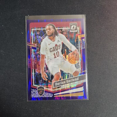 Darius Garland 2023-24 Donruss Optic #31 Purple Shock Cleveland Cavaliers   L37