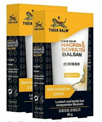   2er Pack Tiger Balm Nacken und Schulter (2 x 50 g)  