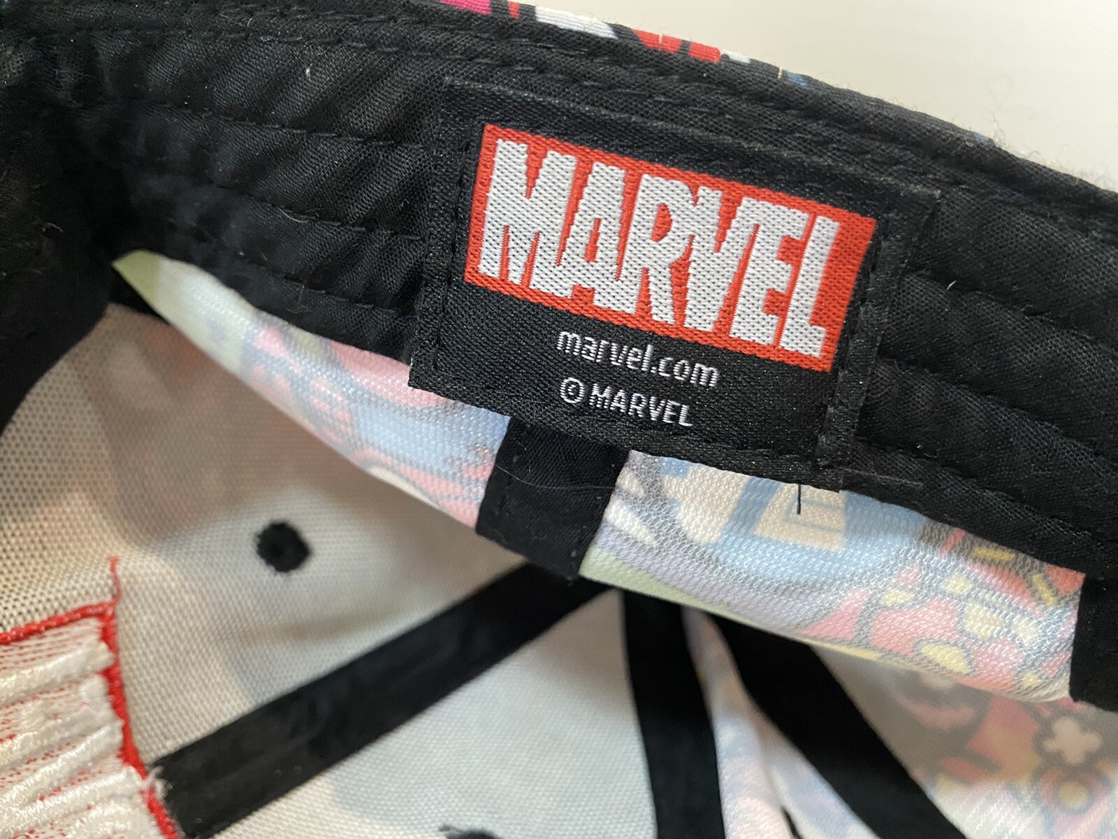 Marvel Adjustable Strapback Baseball Cap Hat - image 6