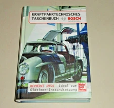Automotive Technical Paperback - Reprint 1954 - Bosch Technology for Life