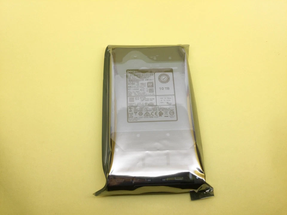 07FPR Dell 10TB 7.2K RPM SAS 12Gb/s 3.5" 512e HDD 007FPR HUH721010AL5200 - Image 3 of 3