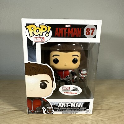 Funko Pop Ant-Man | 87 | Marvel Collector Corps | Vaulted/Retired