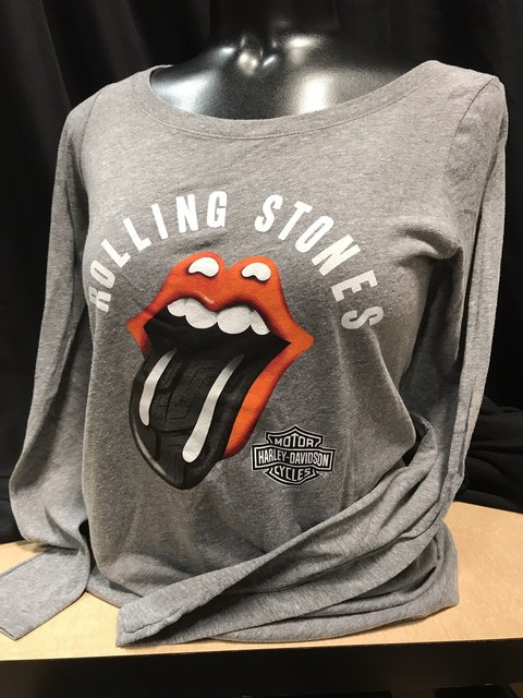 rolling stones harley davidson shirt