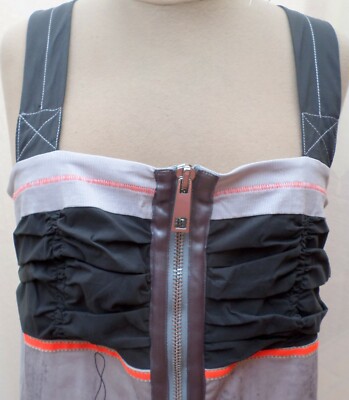 Robe LMV Starlette – Taille 38/40 (grand), Coton Noir, Sans Manches – Neuf Sans étiquettes