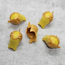 5pack Elf Helmet Hair yellow Blocks Accessories for Minifigures gb4b497